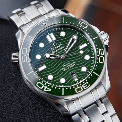 new omega seamaster green